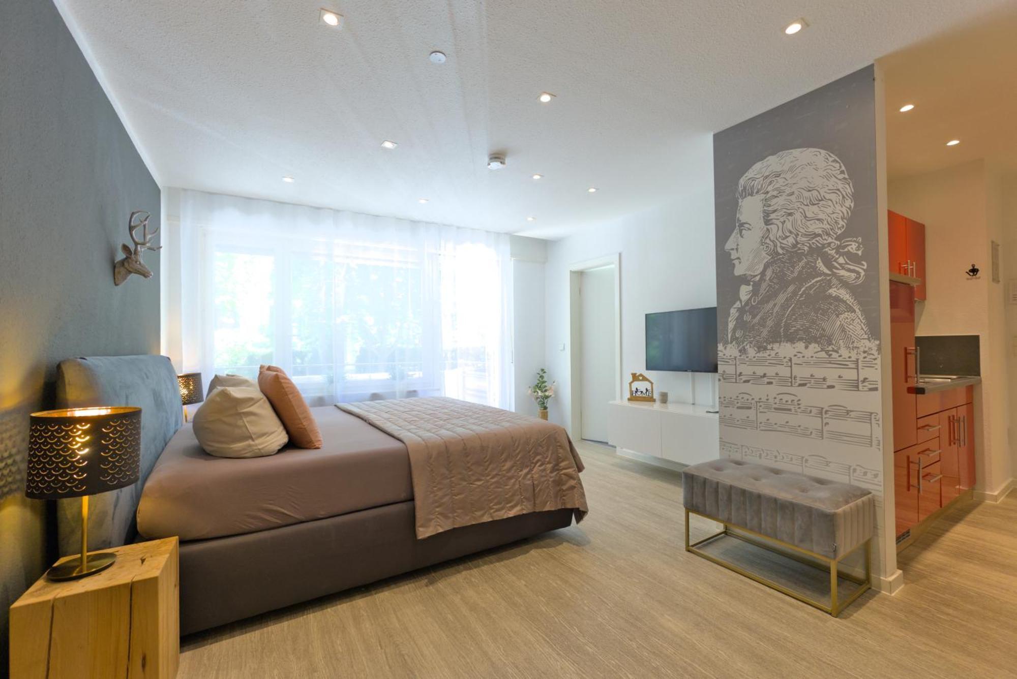 Boutique Apartments Am Stadtgarten ไฟรบวร์กอิมไบรส์เกา ภายนอก รูปภาพ