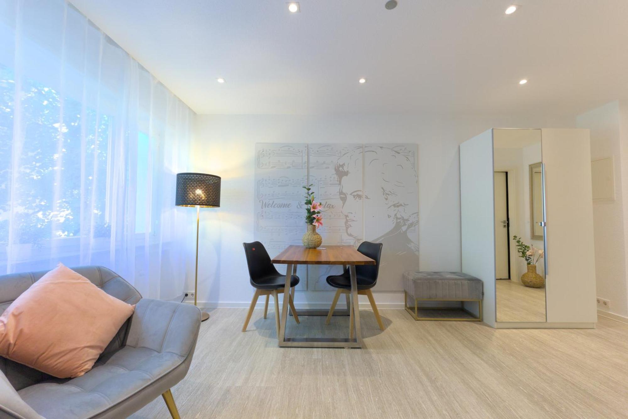 Boutique Apartments Am Stadtgarten ไฟรบวร์กอิมไบรส์เกา ภายนอก รูปภาพ