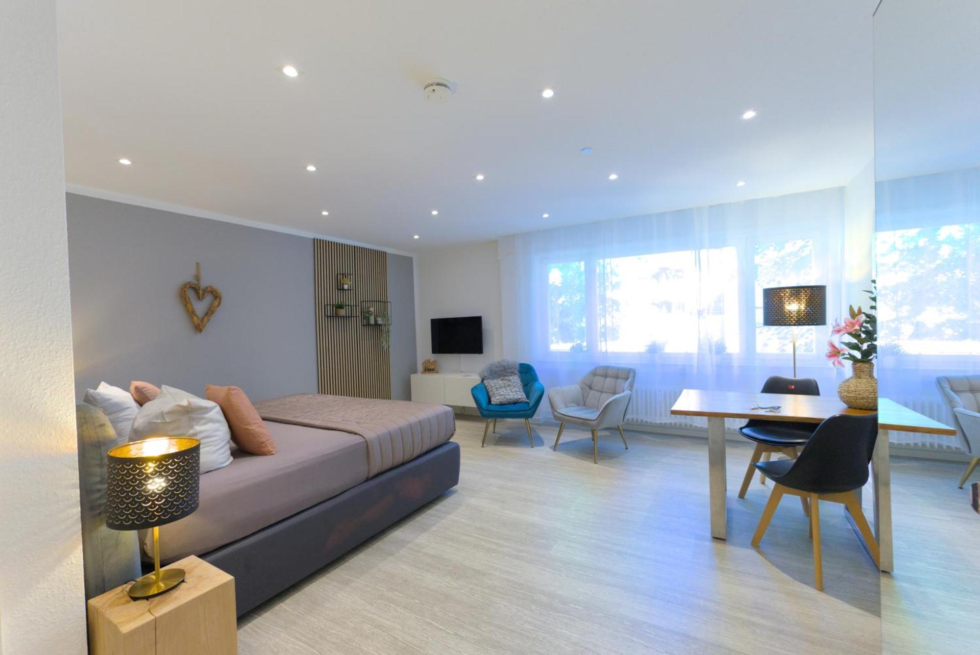 Boutique Apartments Am Stadtgarten ไฟรบวร์กอิมไบรส์เกา ภายนอก รูปภาพ