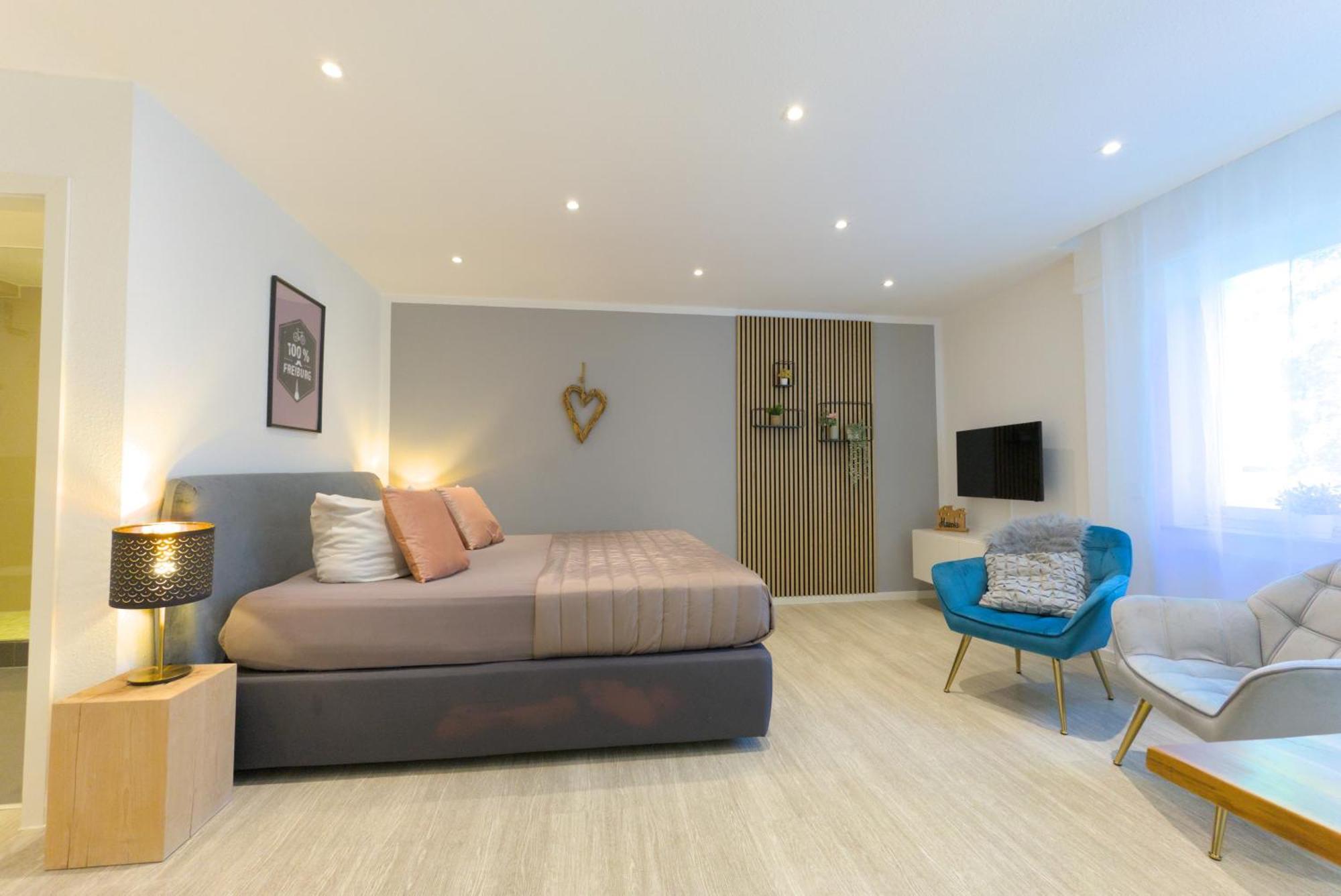 Boutique Apartments Am Stadtgarten ไฟรบวร์กอิมไบรส์เกา ภายนอก รูปภาพ